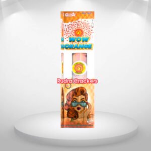 4" Fancy Wow Orange