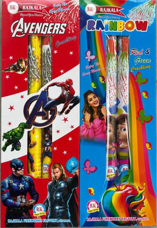 Avengers / Rainbow Candles
